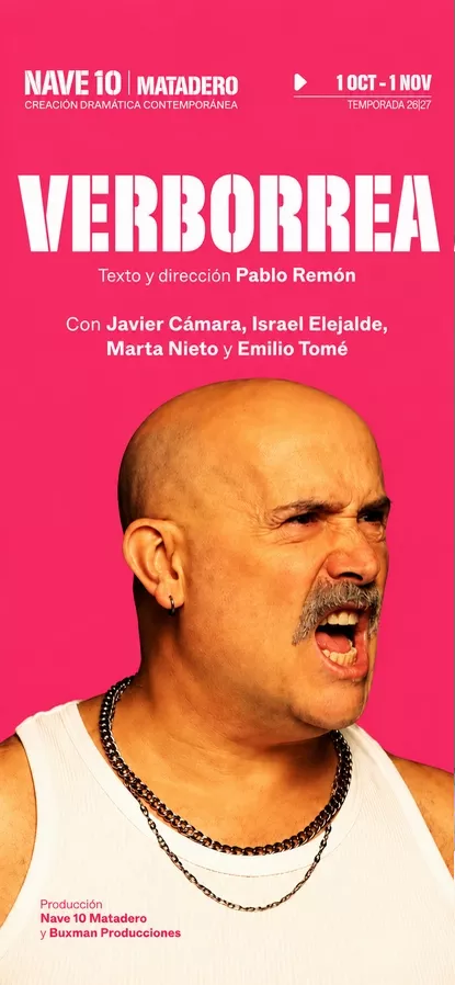 VERBORREA, BUXMAN PRODUCCIONES, NAVE 10 MATADERO, PABLO REMON, JAVIER CAMARA, TEATRO, FINANCIACION, CREA SGR